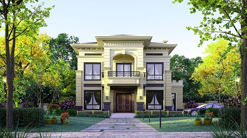 蚌埠中式合院住宅，开放庭院与邻里乡亲更亲近